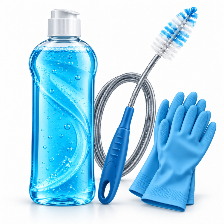 Flexible Sink & Drain Cleaning Brush Kit