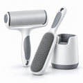 Reusable Pet Hair Remover Roller & Brush Set — 7